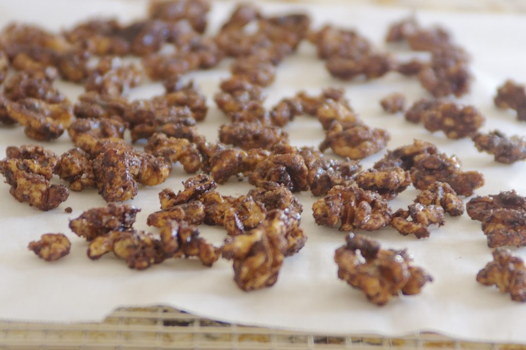 Maple Spice Walnuts