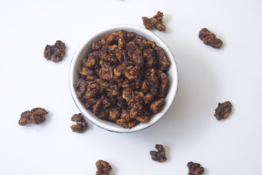 Maple Spice Walnuts