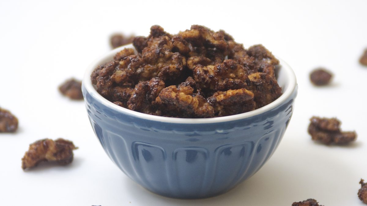 Maple Spice Walnuts