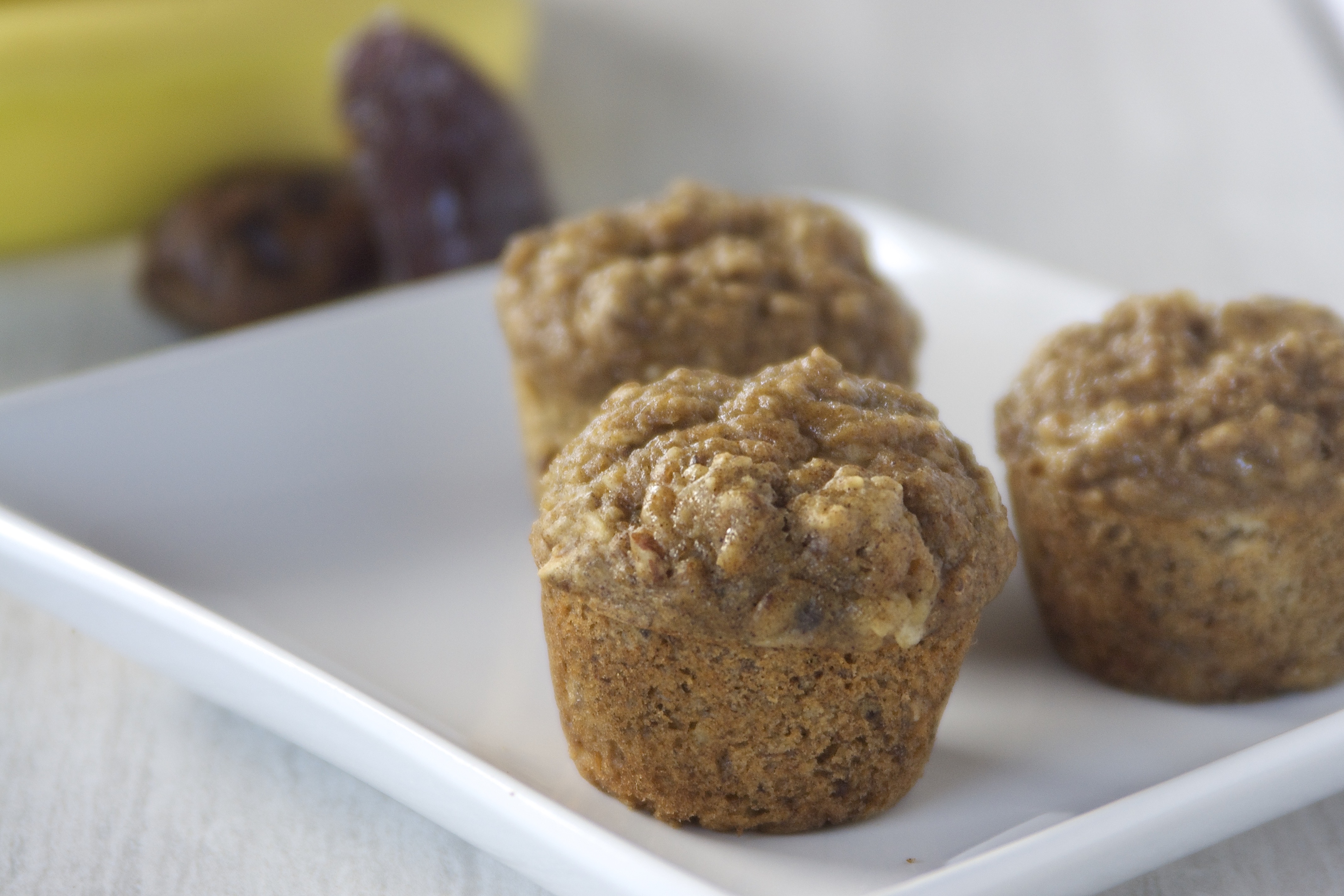 Banana Date Oat Muffins from Natural Baby Food - Book Review - Lauren ...