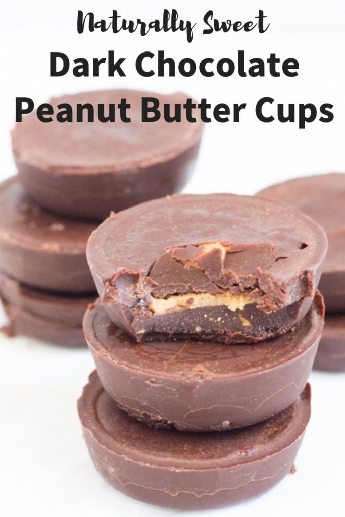 Naturally Sweet Dark Chocolate Peanut Butter Cups