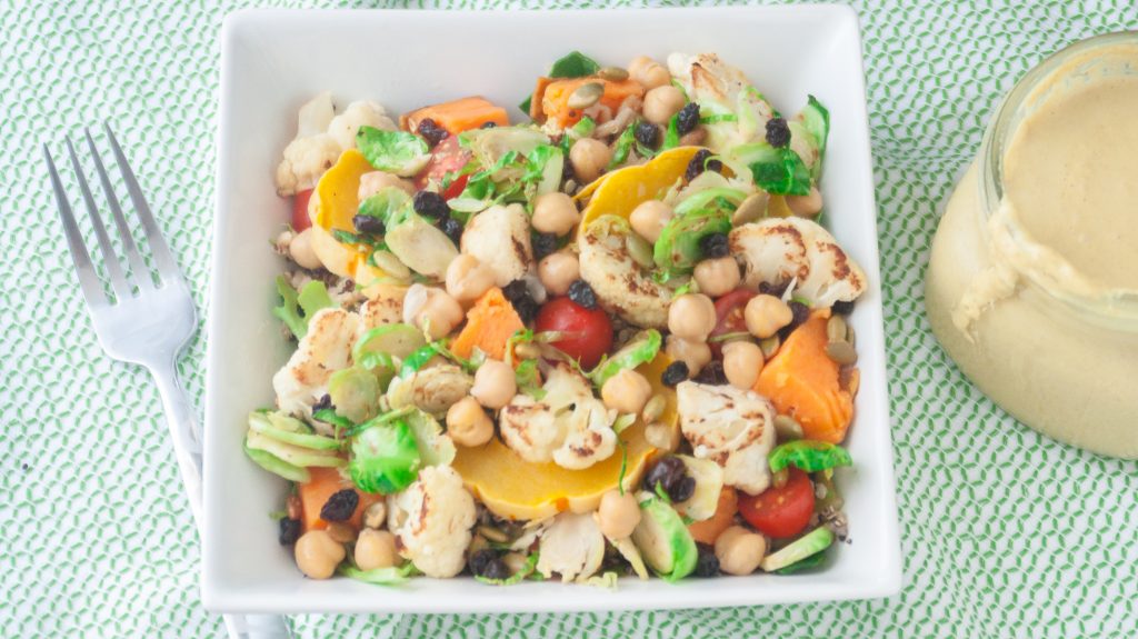 Roasted Vegetable Protein Bowl