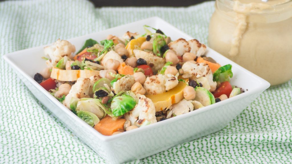 Roasted Vegetable Protein Bowl