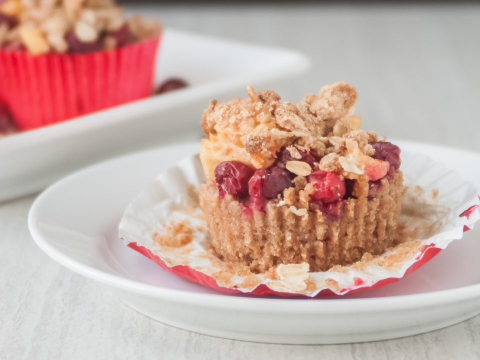 Apple Cranberry Mini Pies