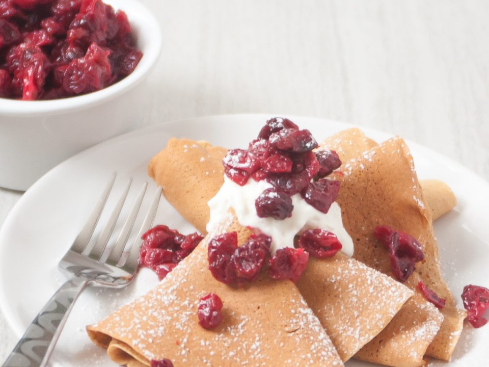 Whole Wheat Gingerbread Crepes
