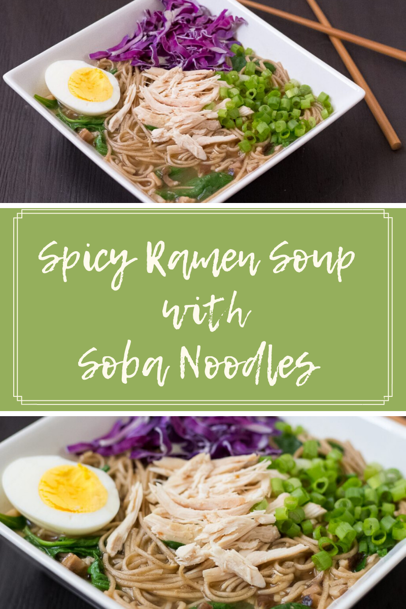 Spicy Ramen Soup with Soup