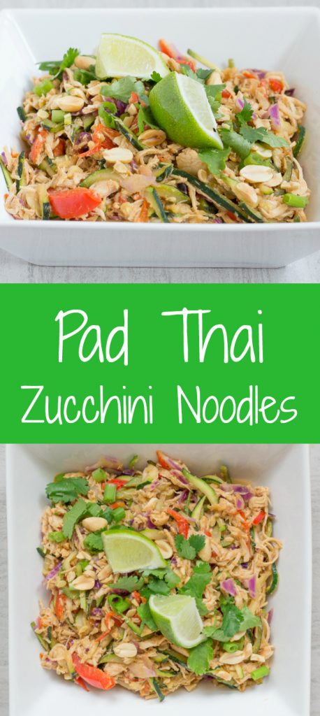 Pad Thai Zucchini Noodles