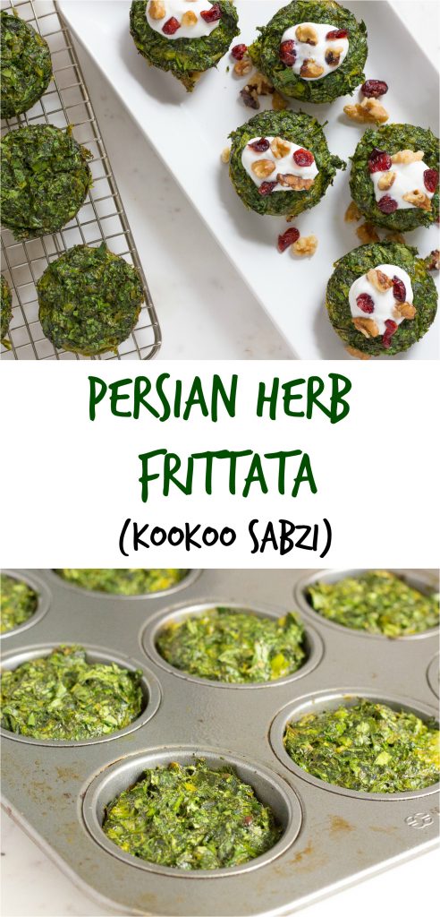 Persian Herb Frittata 