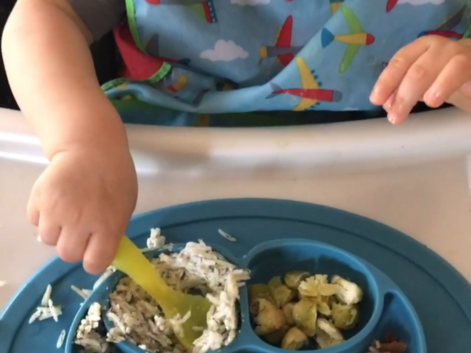 Toddler Eating