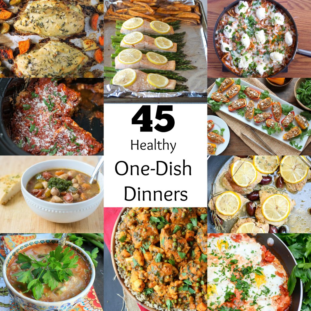 45 Healthy One-Dish Dinners - Lauren Sharifi Nutrition