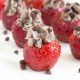 Chocolate Cannoli Stuffed Strawberries