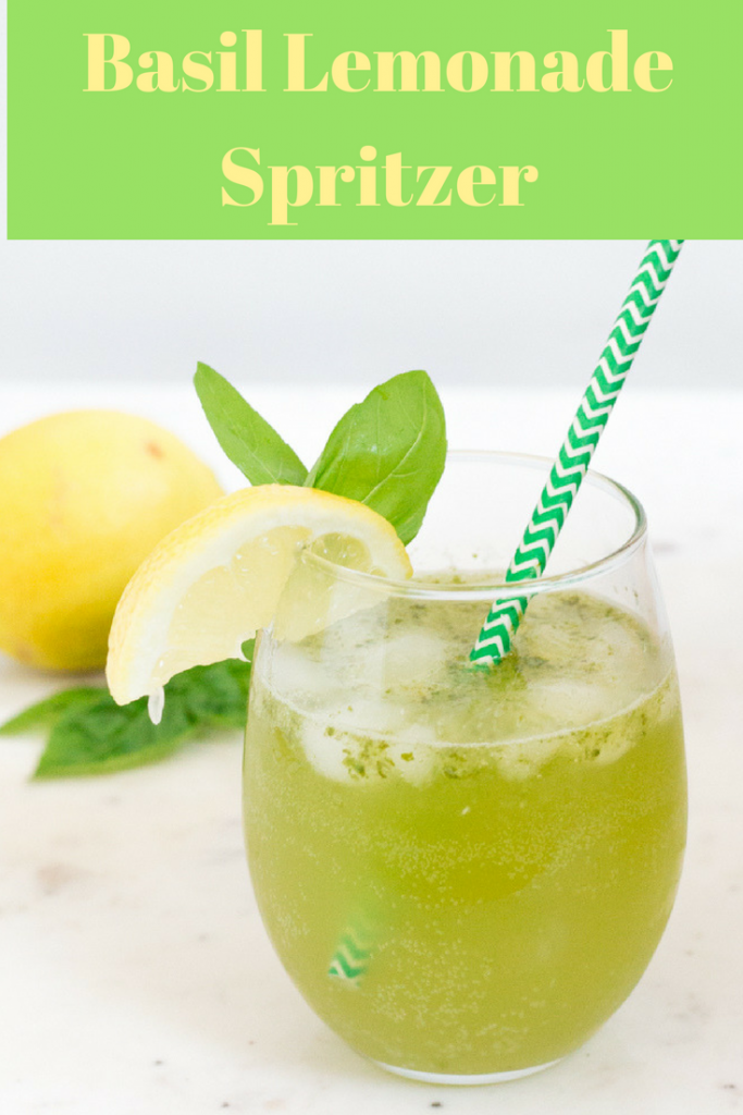 Basil Lemonade Spritzer