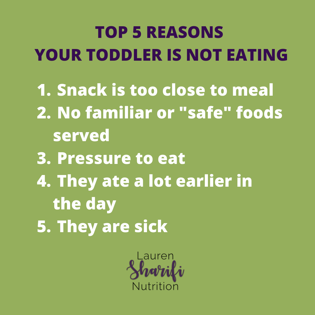 Your Toddler Is Not Eating, Now What?