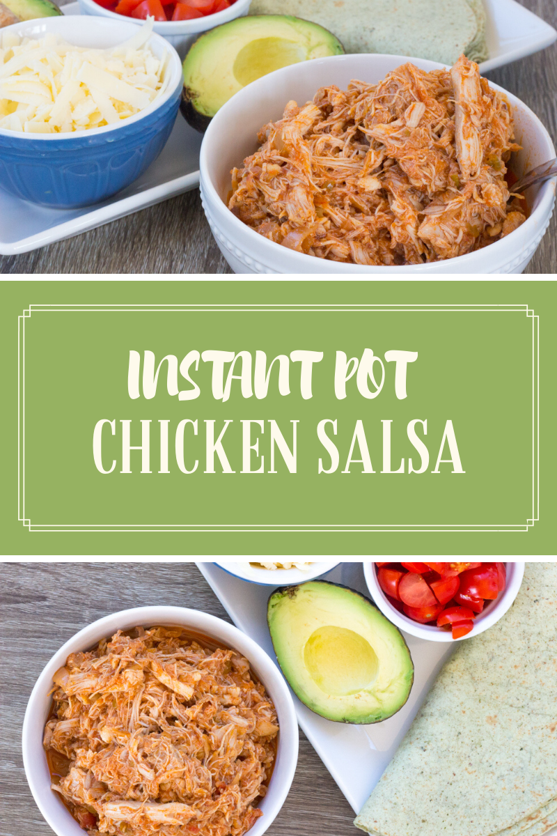Instant Pot Chicken Salsa