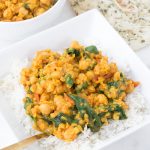 Easy Chickpea and Lentil Curry
