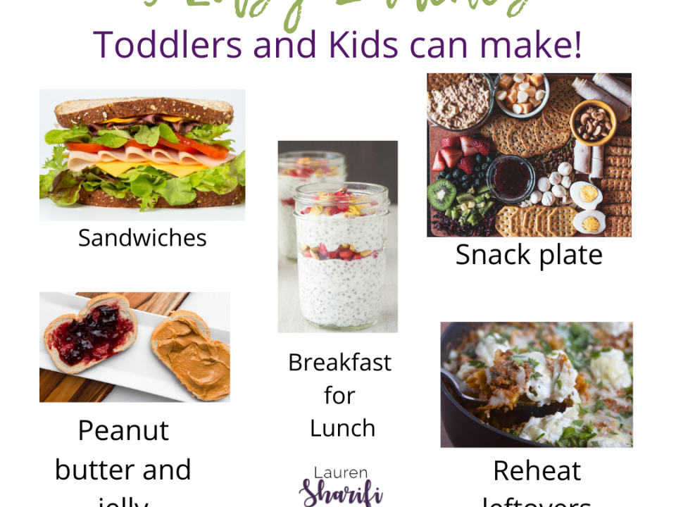 5 Easy Lunch Ideas for Kids