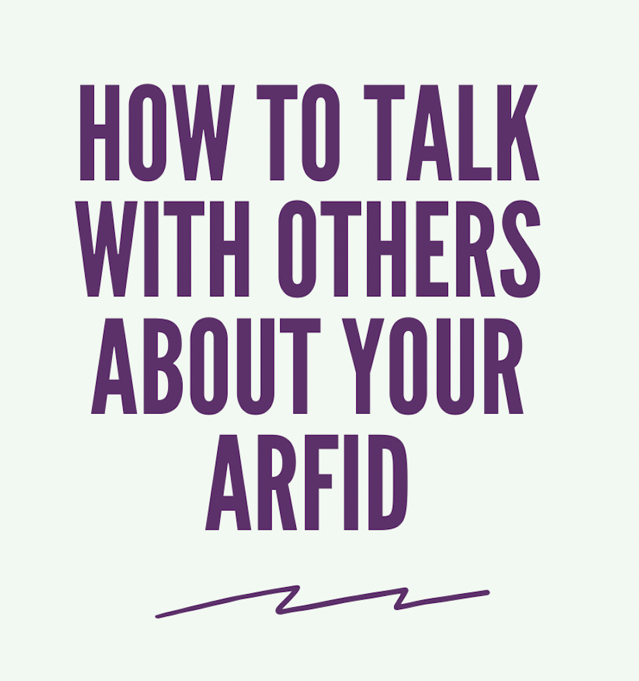 How to Talk with Others About Your ARFID
